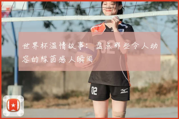 世界杯温情故事:盘点那些令人动容的绿茵感人瞬间